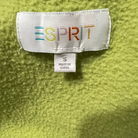 Vintage 1990s Esprit Sport Cropped Sweatshirt Size small crewneck - Picture 4 of 4